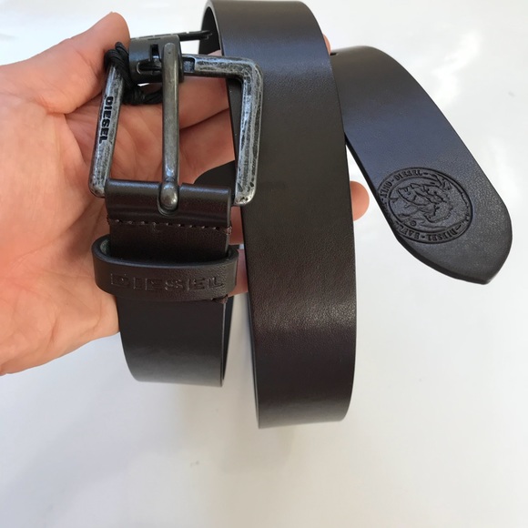 Diesel Other - NWT DIESEL Men's Belt BROWN Poldo Size 36 US 90